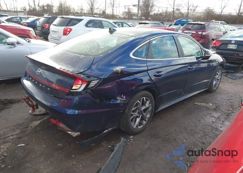 2021 Hyundai Sonata Sel from USA, damaged, VIN 5NPEF4JA8MH110077